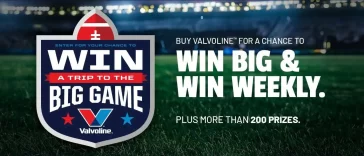 Valvoline Big Game Sweepstakes