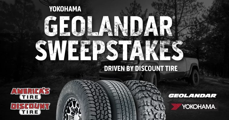Yokohama GEOLANDAR Sweepstakes