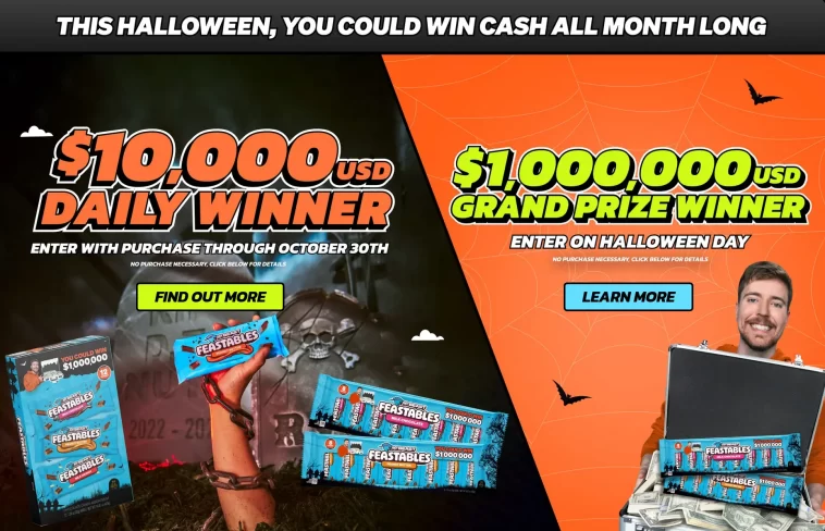 Feastables Halloween Sweepstakes