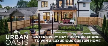 HGTV Urban Oasis Giveaway 2024