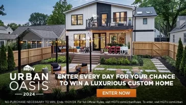 HGTV Urban Oasis Giveaway 2024