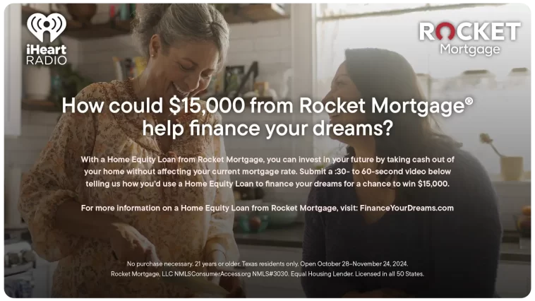 iHeart and Rocket Financing Your Dreams Contest