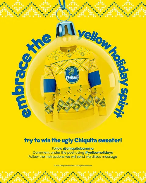 Chiquita Holiday Sweepstakes