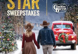 Cracker Barrel Christmas Star Sweepstakes