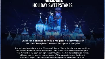 Disney Movie Insiders Holiday Sweepstakes