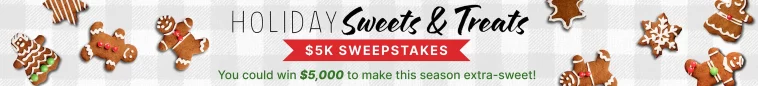 Food Network Holiday Sweets and Treats Sweepstakes