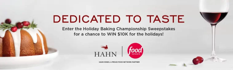 Hahn and Food Network Holiday Baking Championship Sweepstakes