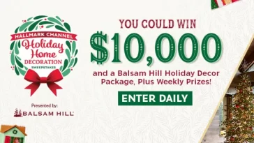 Hallmark Channel Holiday Home Decoration Sweepstakes
