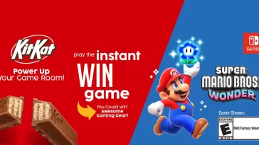 Kit Kat Power Up Instant Win Game