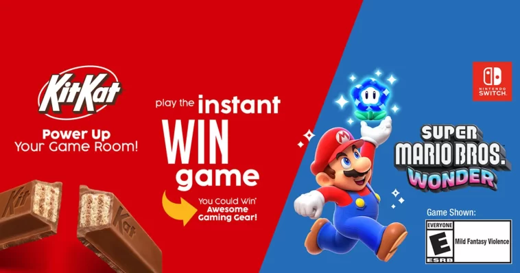 Kit Kat Power Up Instant Win Game