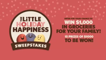 Little Holiday Happiness Sweepstakes