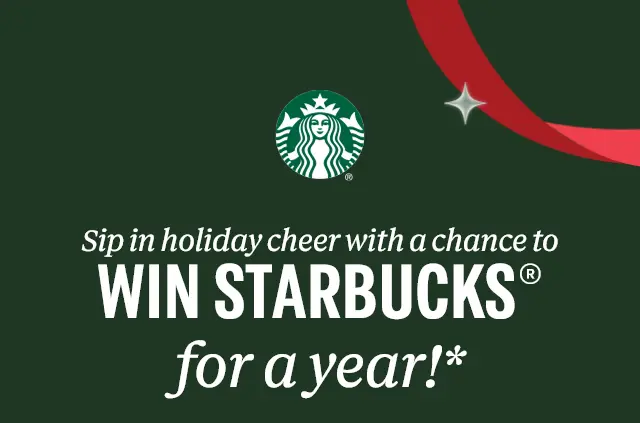 Starbucks Instant Win Game