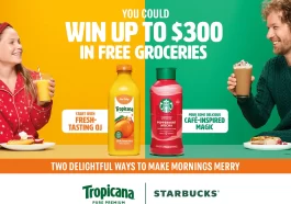Tropicana x Starbucks Two Delightful Ways Sweepstakes
