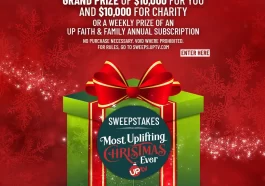 UPtv Most Uplifting Christmas Ever Sweepstakes