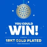 OREO Gold Plated Ornament Sweepstakes