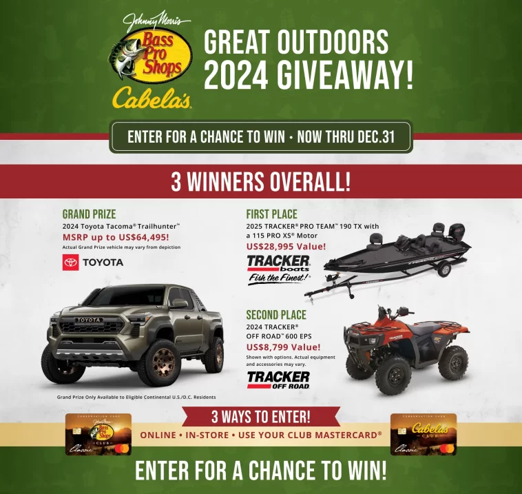 Cabela's Great Outdoors Giveaway