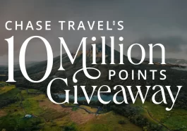 Chase Travel 10 Million Point Giveaway