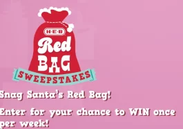 HEB Pharmacy Red Bag Sweepstakes