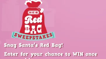 HEB Pharmacy Red Bag Sweepstakes