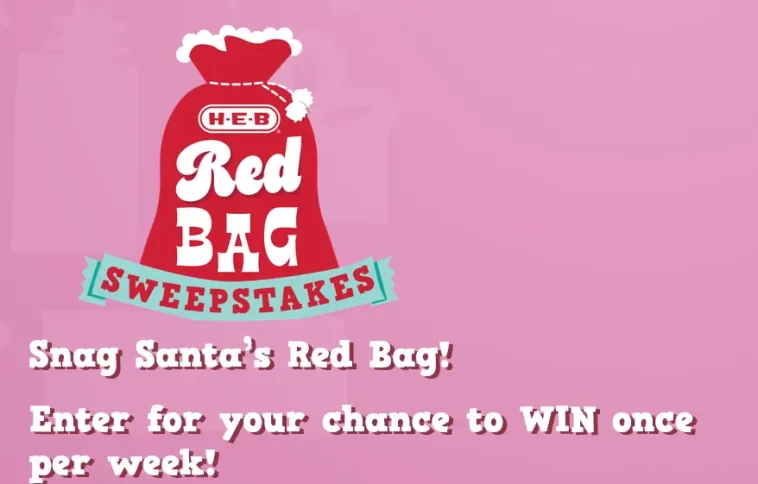 HEB Pharmacy Red Bag Sweepstakes