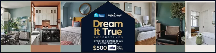 HGTV Dream It True Sweepstakes