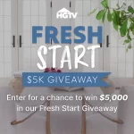 HGTV Fresh Start Giveaway