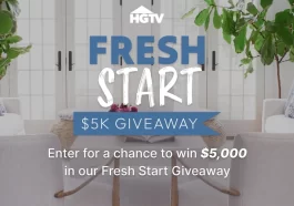 HGTV Fresh Start Giveaway