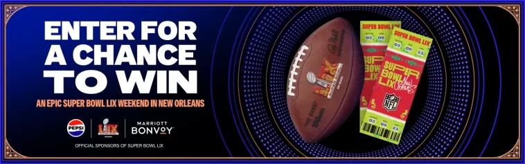 Marriott Bonvoy and Pepsi Super Bowl LIX Sweepstakes