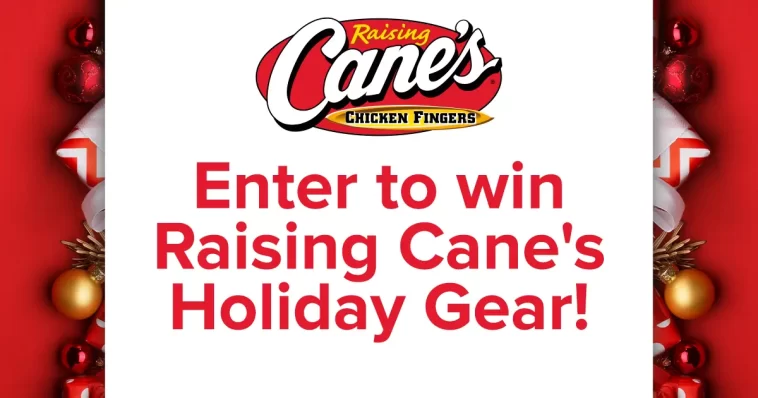 Raising Cane's Holiday Giveaway