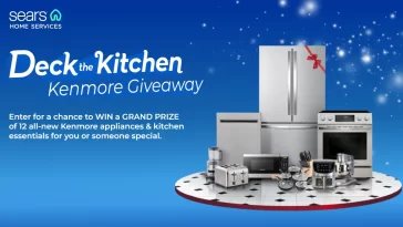Sears Home Services Deck The Kitchen Kenmore Giveaway