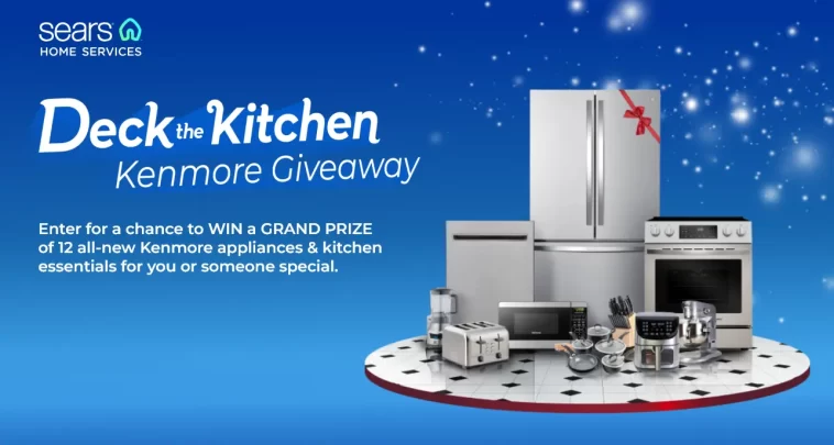 Sears Home Services Deck The Kitchen Kenmore Giveaway