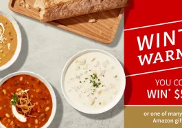 Campbell's Winter Warm Up Sweepstakes and Instant Win Game