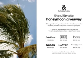 Crate & Barrel Dream Honeymoon Getaway Sweepstakes