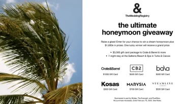 Crate & Barrel Dream Honeymoon Getaway Sweepstakes