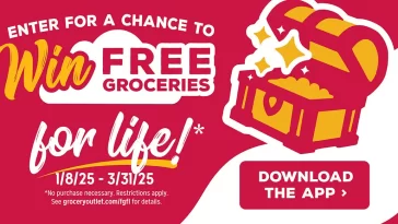 Grocery Outlet Groceries For Life Sweepstakes