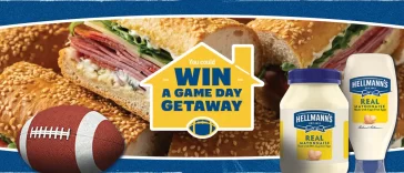 Hellmann's Mayo Game Day Getaway Sweepstakes