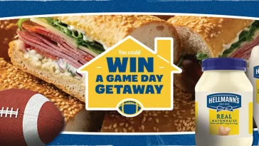 Hellmann's Mayo Game Day Getaway Sweepstakes