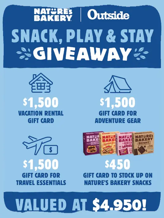 Nature's Bakery Outside Sweepstakes