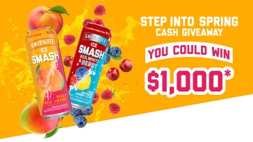 Smirnoff SMASH Step Into Spring Sweepstakes
