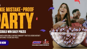 Snickers Super Bowl Sweepstakes