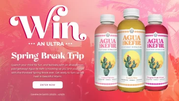 Agua de Kefir Spring Break Sweepstakes
