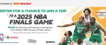 AutoZone NBA Big Game Sweepstakes