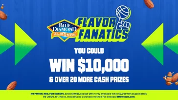 Blue Diamond Flavor Fanatics Sweepstakes
