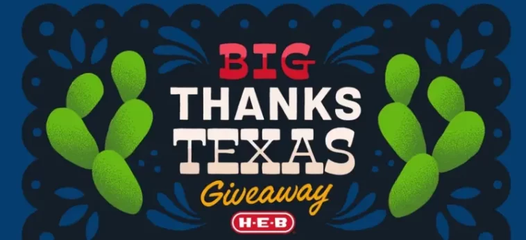 HEB Big Thanks Texas Giveaway