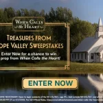Hallmark Channel When Calls The Heart Sweepstakes