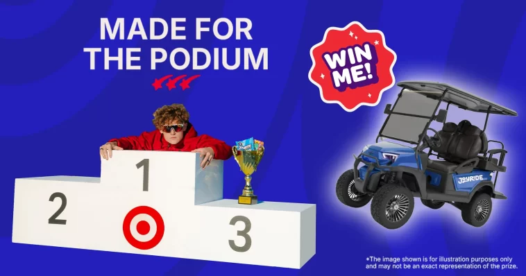 JOYRIDE The Podium Sweepstakes
