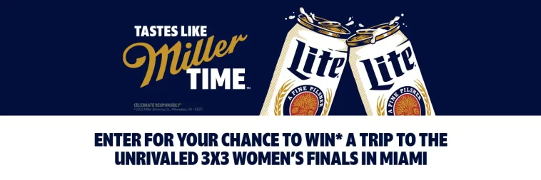 Miller Lite Unrivaled 3x3 Sweepstakes