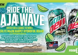 Mtn Dew Baja Blast Ride The Wave Sweepstakes