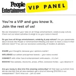 People Reader Survey Sweepstakes