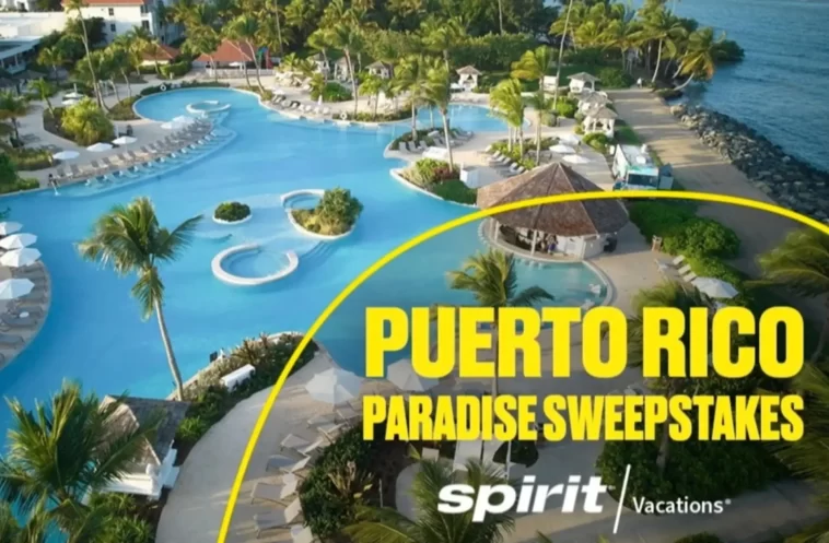 Spirit Vacations Puerto Rico Sweepstakes